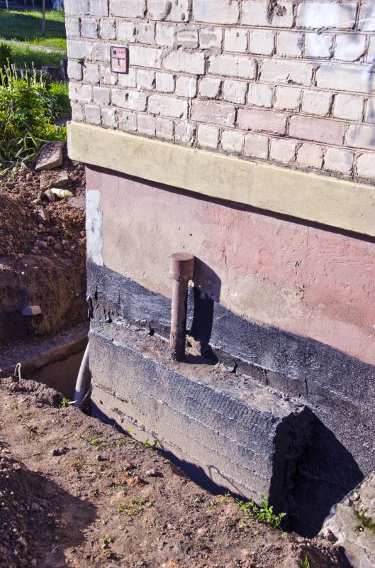 Repaired Foundation with Structural Support